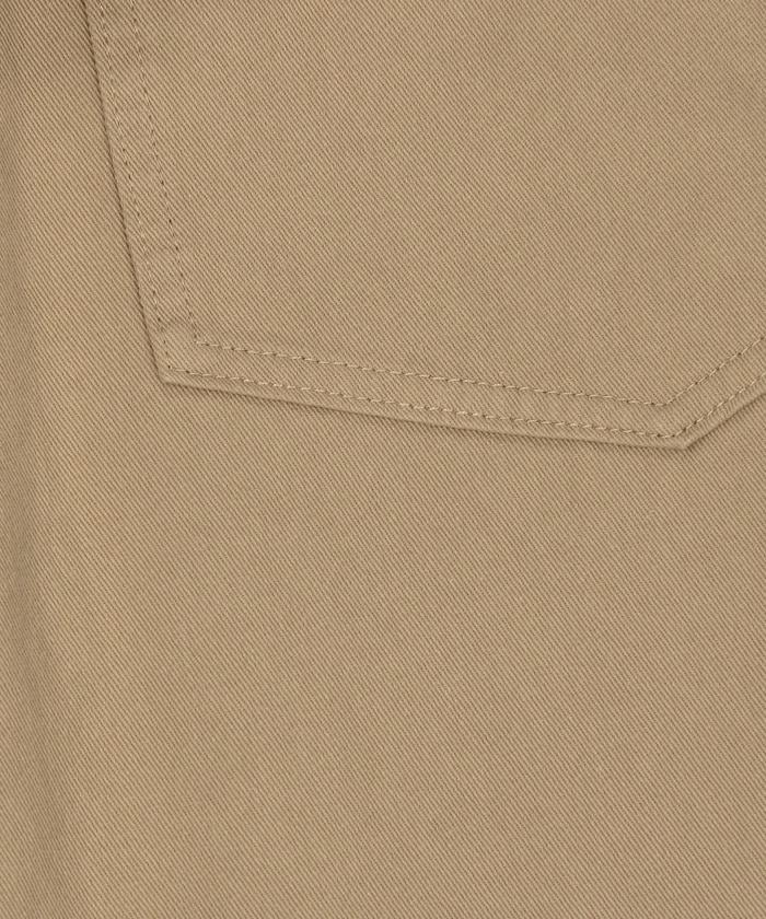 交叉裝飾繪畫寬鬆褲