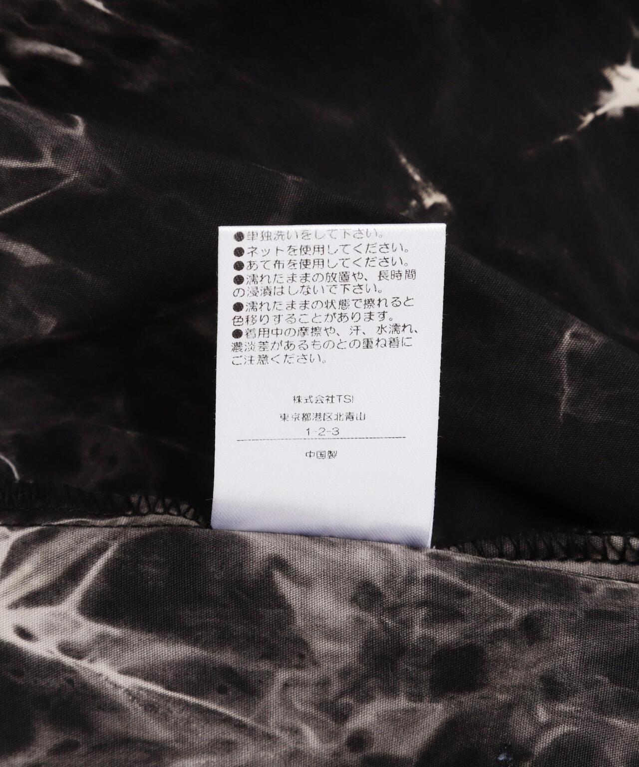 【＆DEPOT限定】感謝/打結染長款襯衫