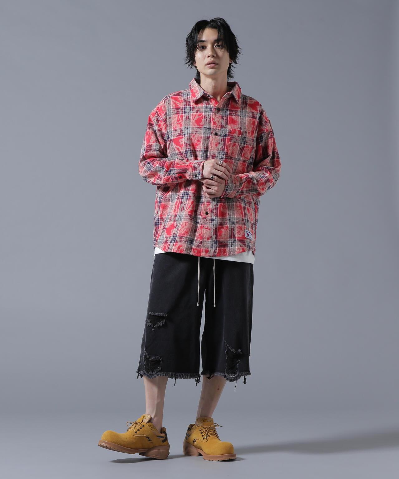 【&DEPOT限定】感謝款/破壞牛仔短褲