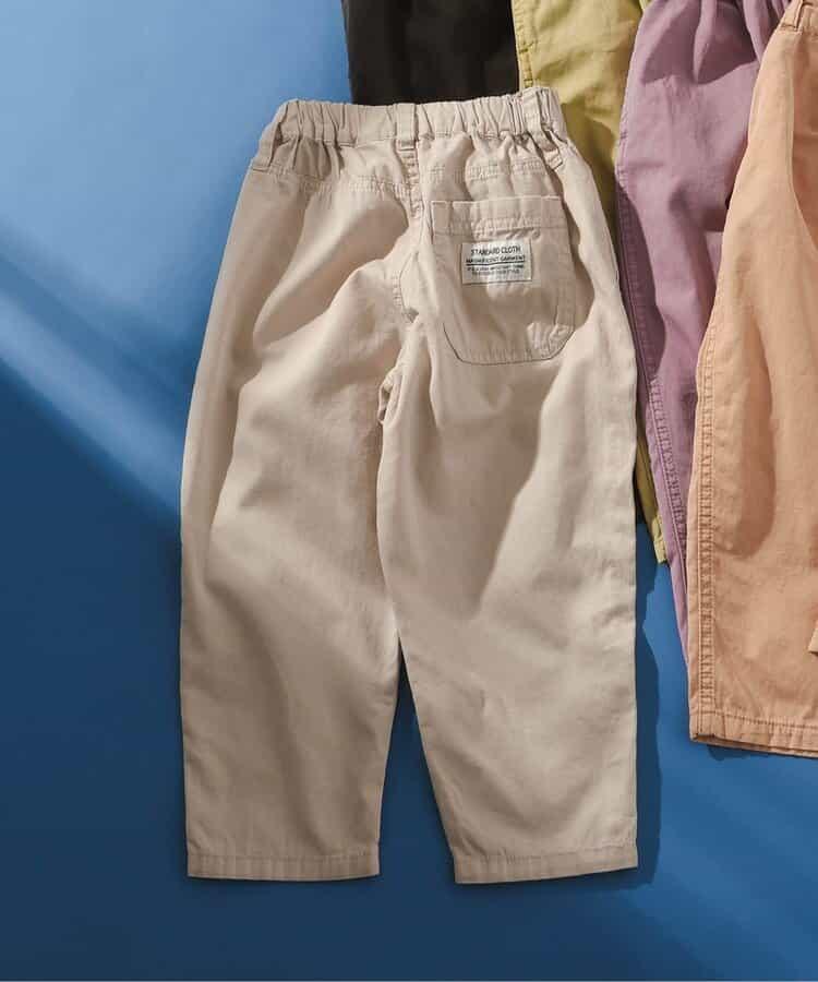 產品染色拼接褲