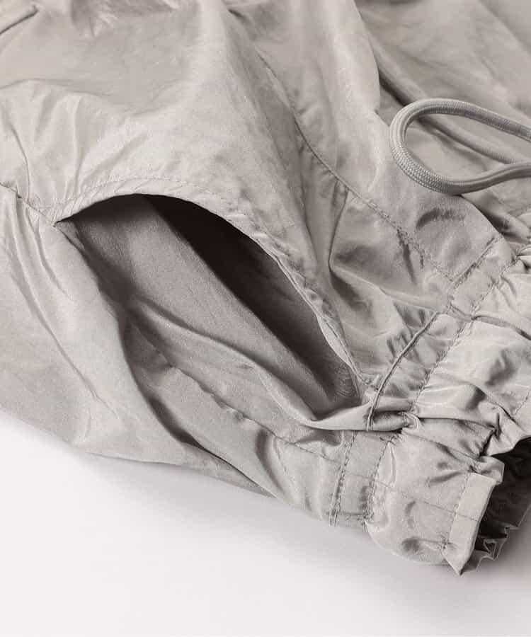 閃亮褶皺工裝褲