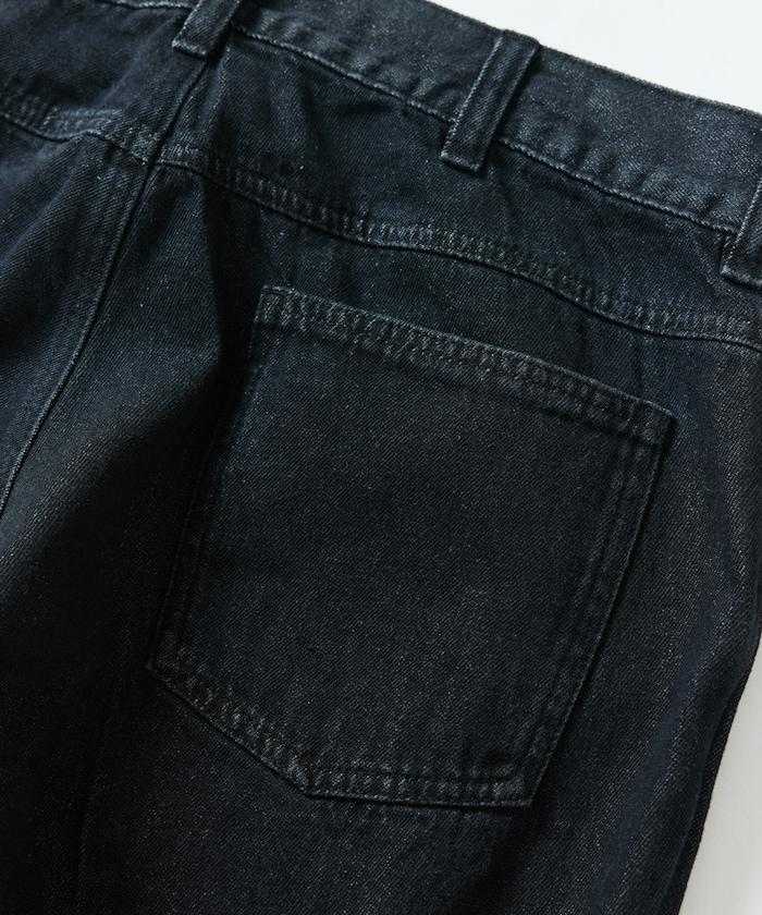 修身牛仔喇叭褲