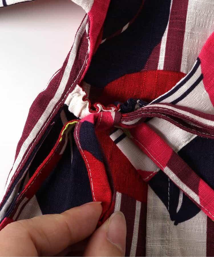 【完全穿著】荷葉邊浴衣