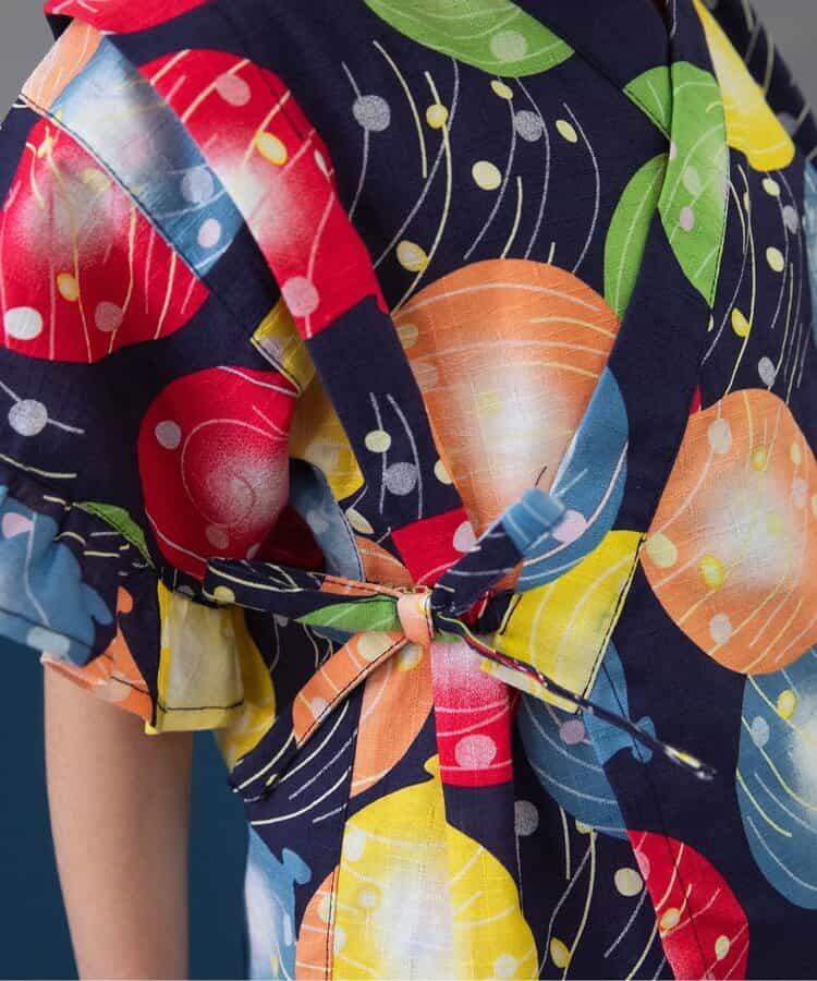 【完全穿著】荷葉邊浴衣