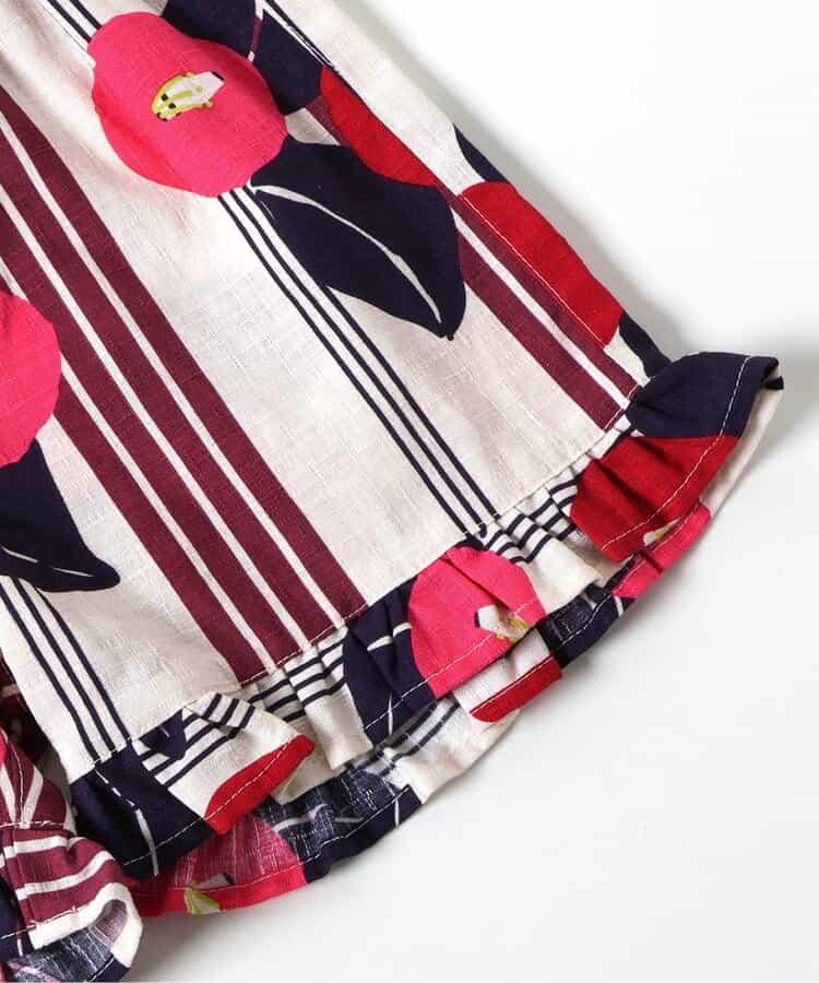 【完全穿著】荷葉邊浴衣