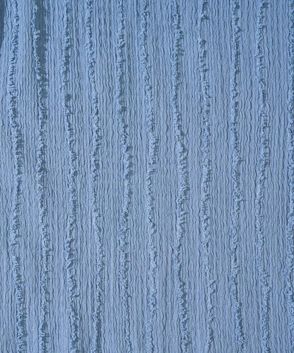 流蘇條紋提花短袖T恤