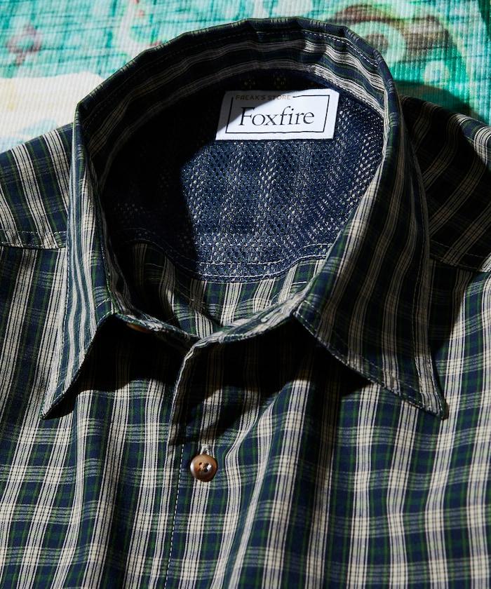 聯名 釣魚口袋 格紋襯衫 短袖