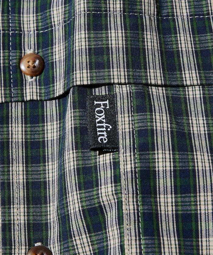 聯名 釣魚口袋 格紋襯衫 短袖