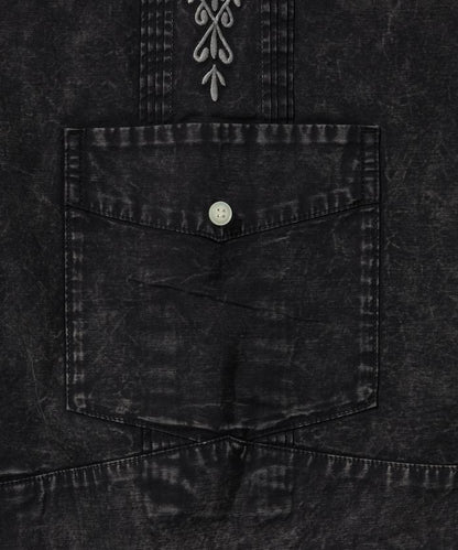 淡色處理 古巴襯衫 短袖