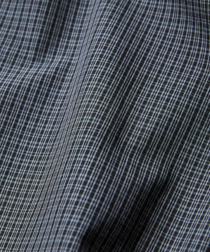 聯名 釣魚口袋 格紋襯衫 短袖