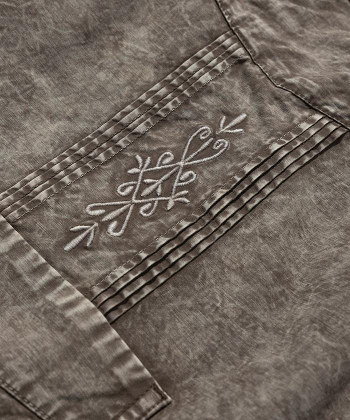 淡色處理 古巴襯衫 短袖