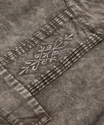 淡色處理 古巴襯衫 短袖