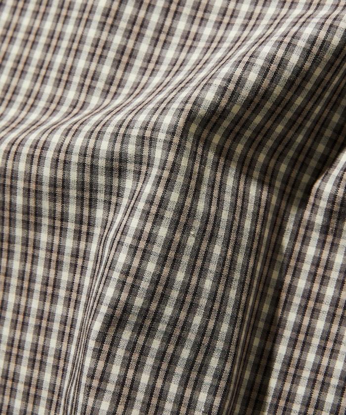 聯名 釣魚口袋 格紋襯衫 短袖