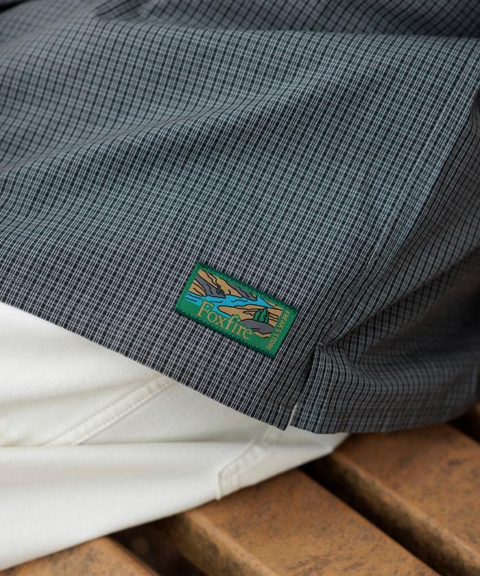 聯名 釣魚口袋 格紋襯衫 短袖