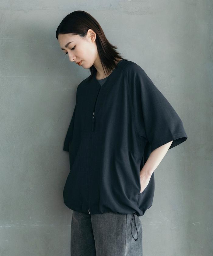 速乾材料 舒適版型 無領 棒球衫 短袖 亞麻風 居家護理