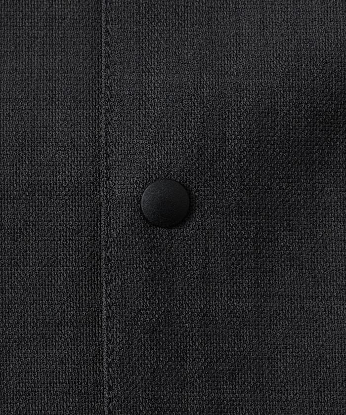 速乾材料 舒適版型 開領襯衫 短袖 亞麻風