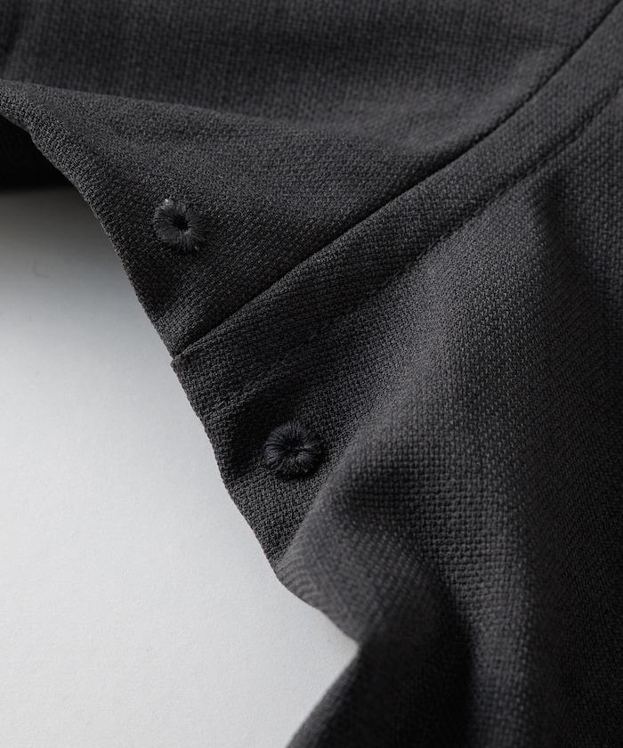 速乾材料 舒適版型 開領襯衫 短袖 亞麻風