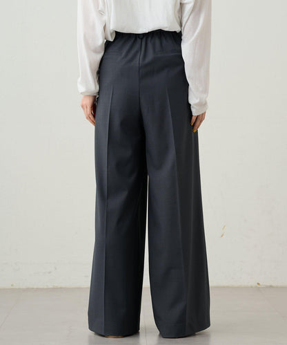 2褶寬鬆褲