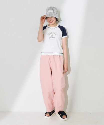 緊身剪影logo T恤