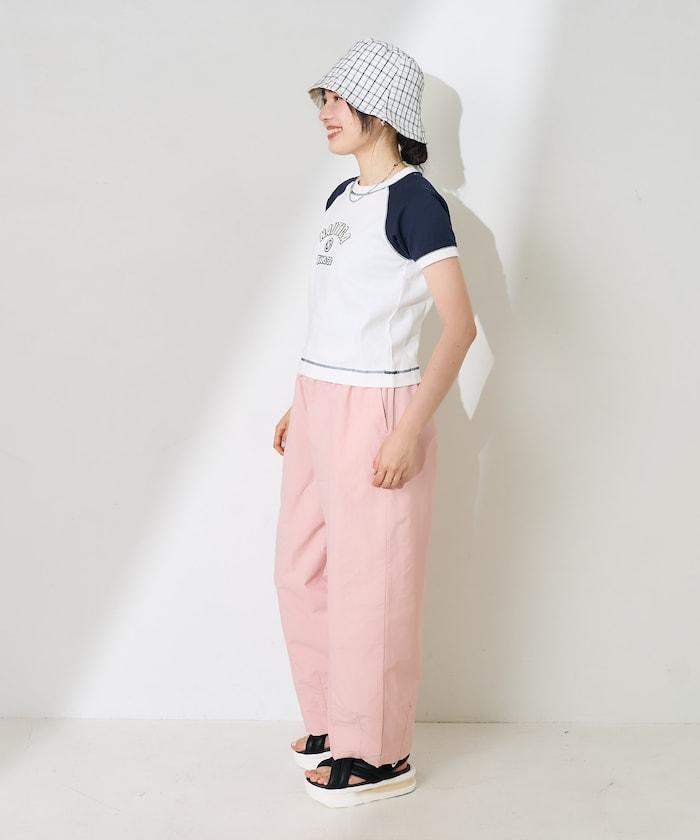 緊身剪影logo T恤