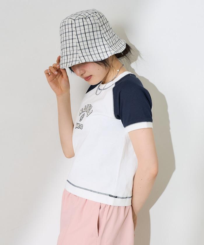 緊身剪影logo T恤