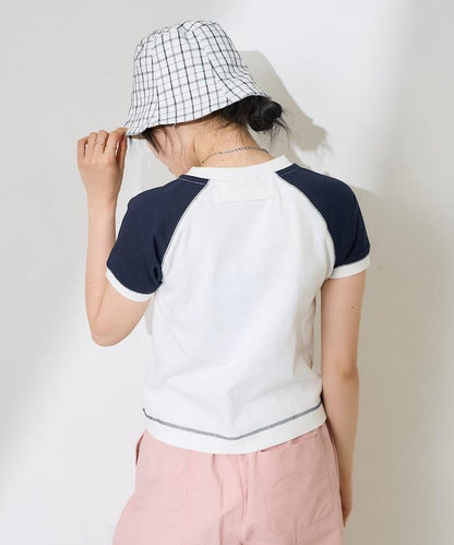 緊身剪影logo T恤