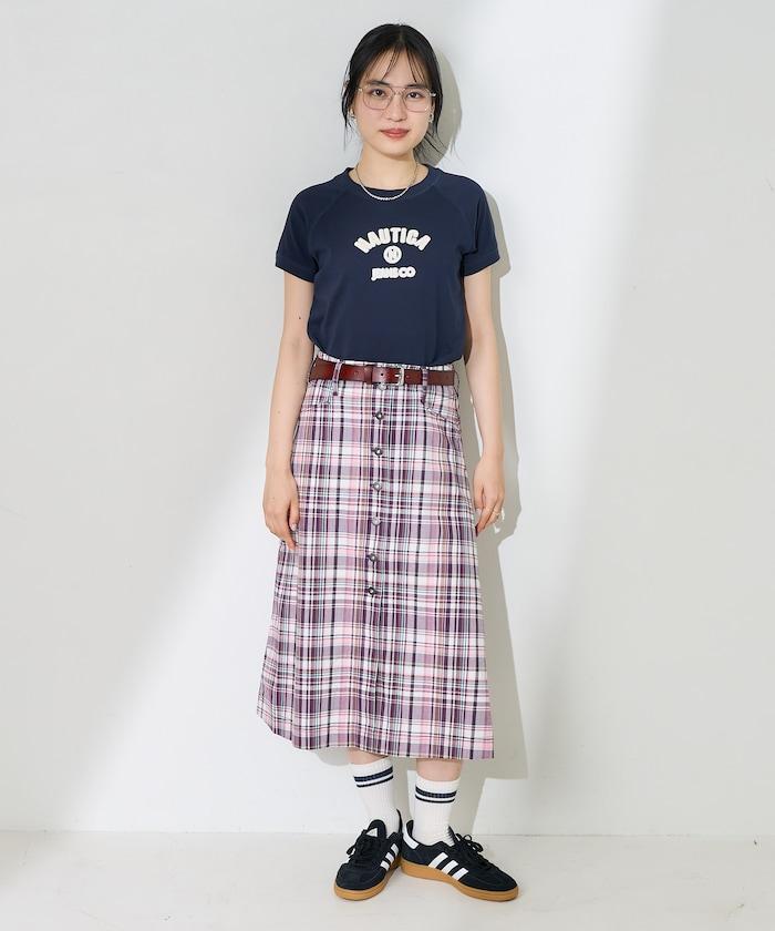 緊身剪影logo T恤