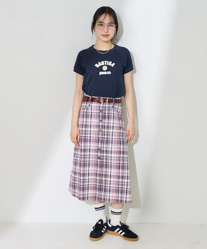 緊身剪影logo T恤