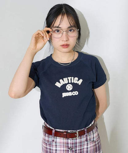 緊身剪影logo T恤