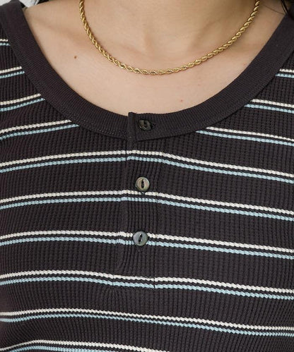 華夫格紋雙面穿背心