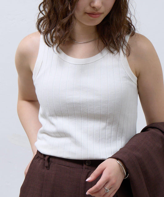 【SS/復刻】寬條紋圓領坦克背心