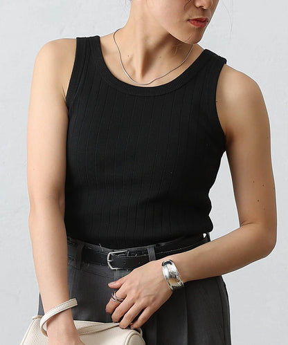 【SS/復刻】寬條紋圓領坦克背心