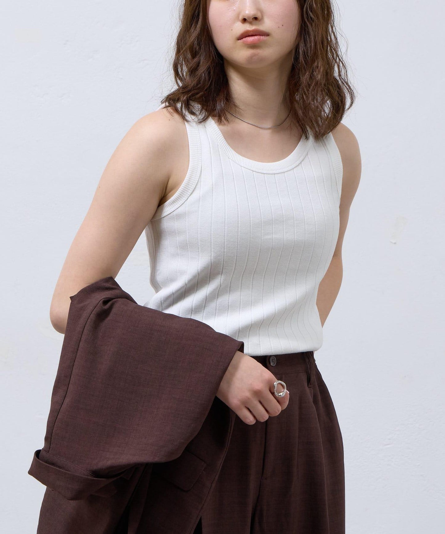 【SS/復刻】寬條紋圓領坦克背心