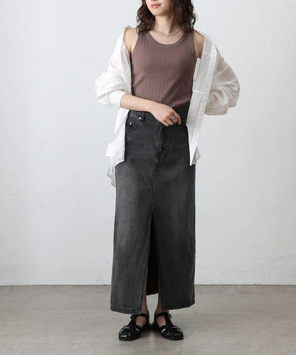 【SS/復刻】寬條紋圓領坦克背心