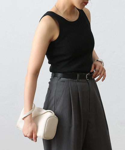 【SS/復刻】寬條紋圓領坦克背心