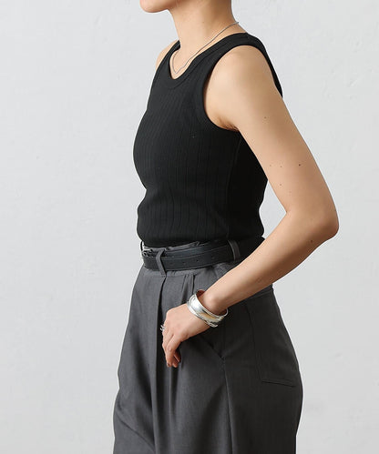 【SS/復刻】寬條紋圓領坦克背心