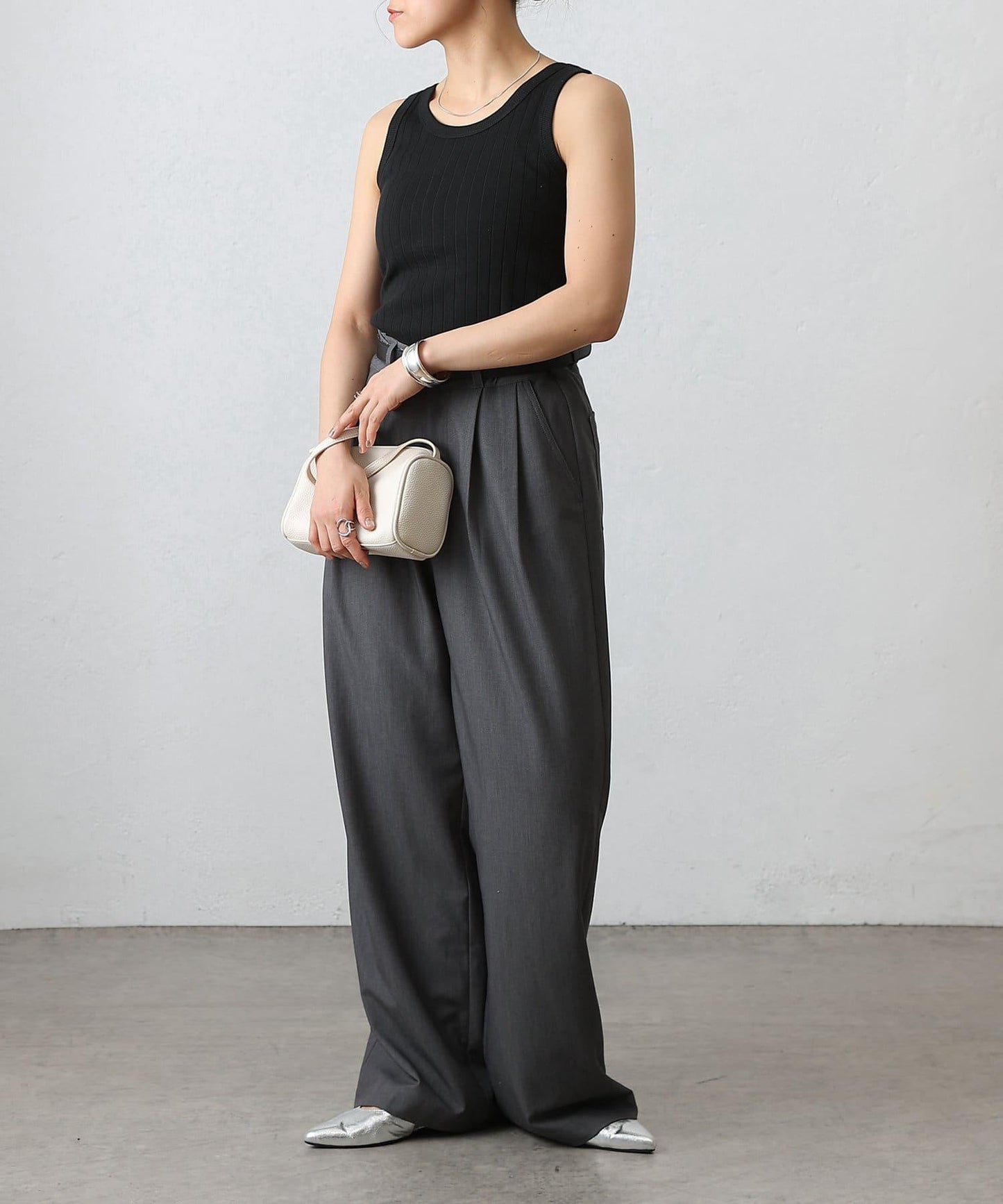 【SS/復刻】寬條紋圓領坦克背心