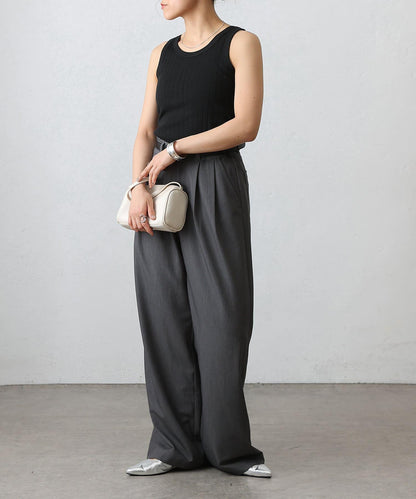 【SS/復刻】寬條紋圓領坦克背心