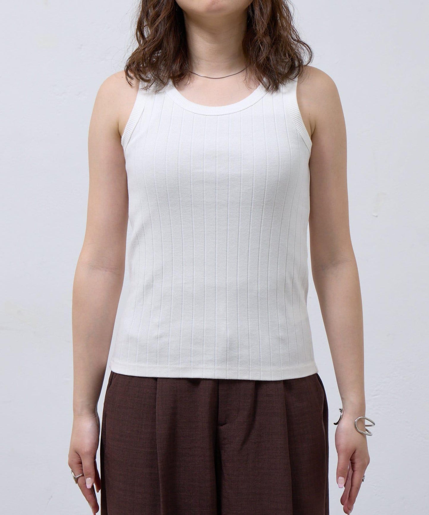 【SS/復刻】寬條紋圓領坦克背心