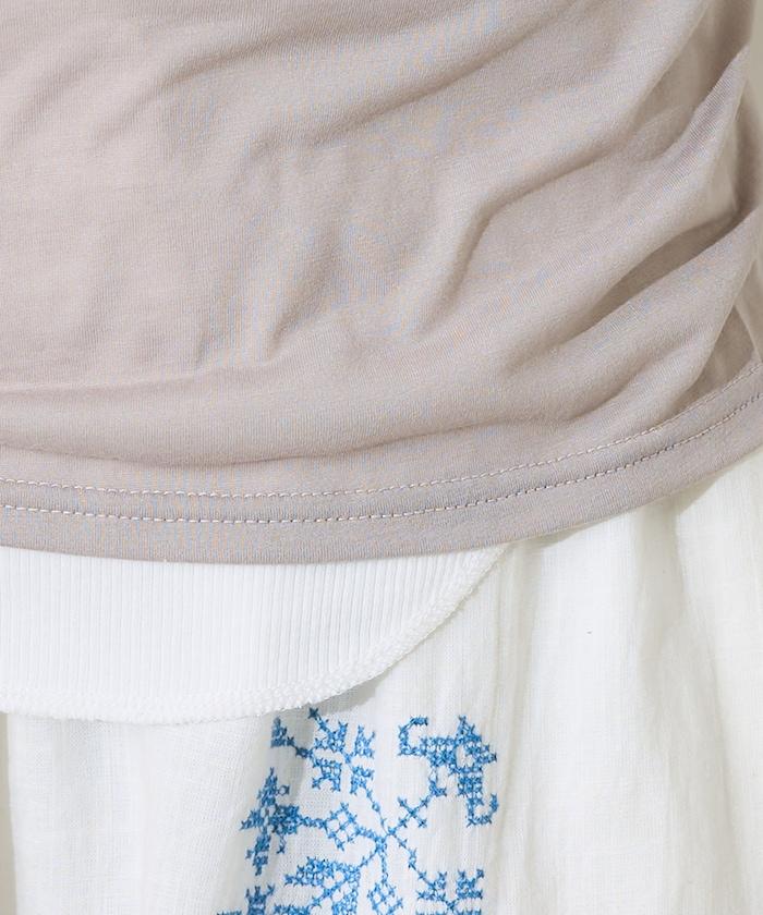 【套裝商品】透視套裝背心/純色背心