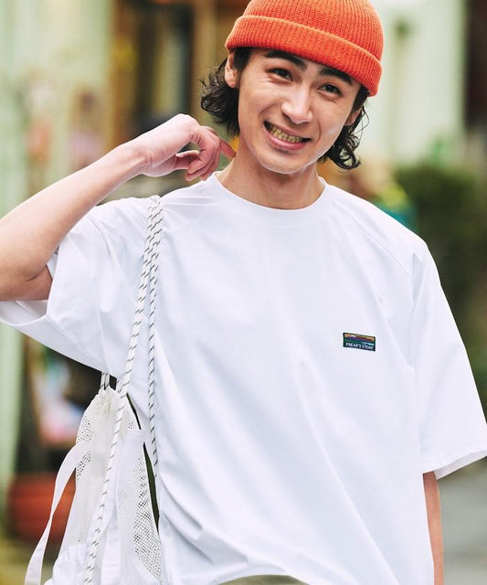 大尺寸 水陸兩用 拉格朗袖 多功能 T恤 / 防曬衣