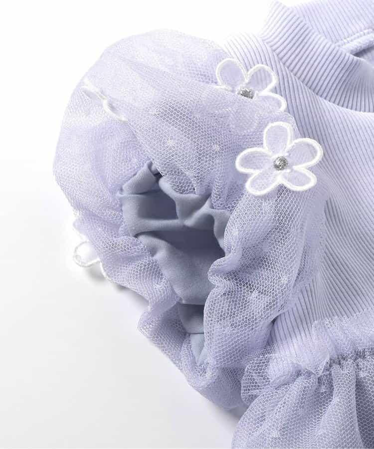 【連衣裙】花朵蕾絲連體褲