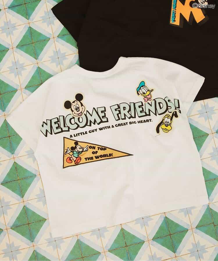 《迪士尼》角色/後宮袖章T恤