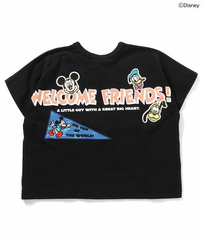 《迪士尼》角色/後宮袖章T恤