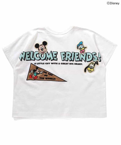 《迪士尼》角色/後宮袖章T恤