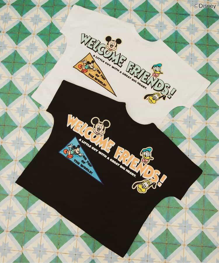 《迪士尼》角色/後宮袖章T恤