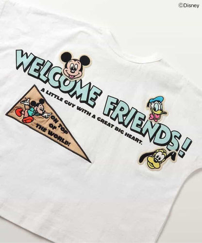 《迪士尼》角色/後宮袖章T恤