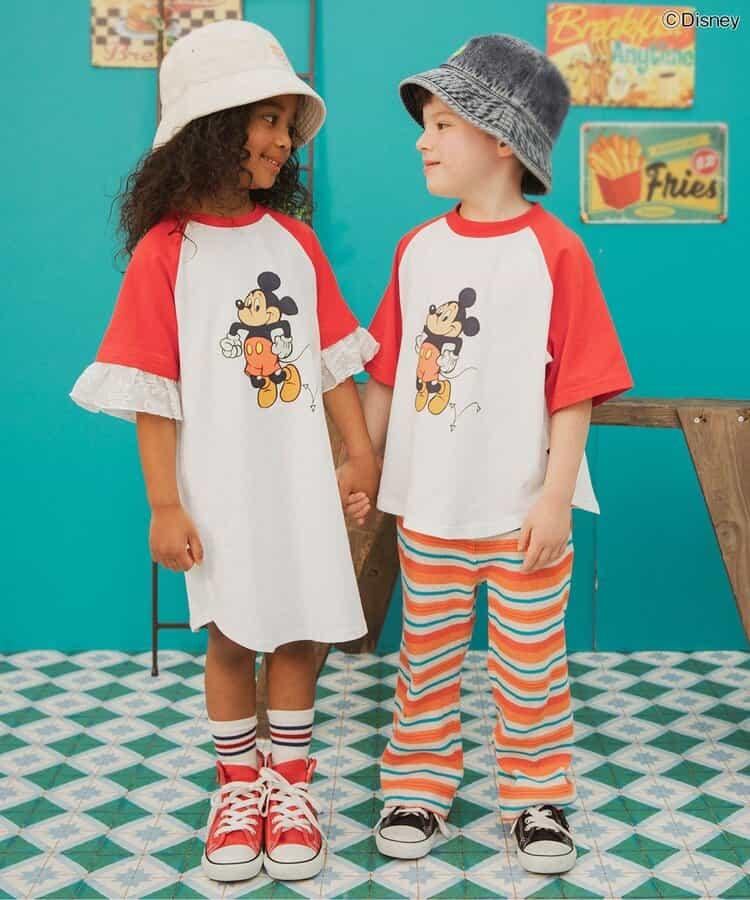 【連衣裙】《迪士尼》角色╱棉質拉鍊T恤（兒童尺碼）