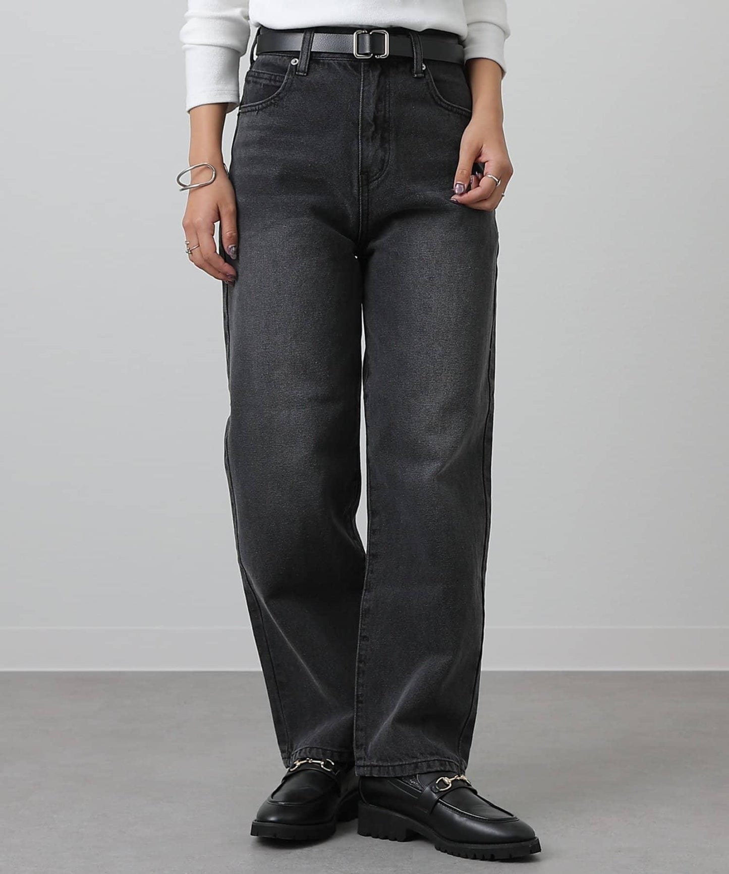 【S~L尺碼展開】直筒牛仔褲