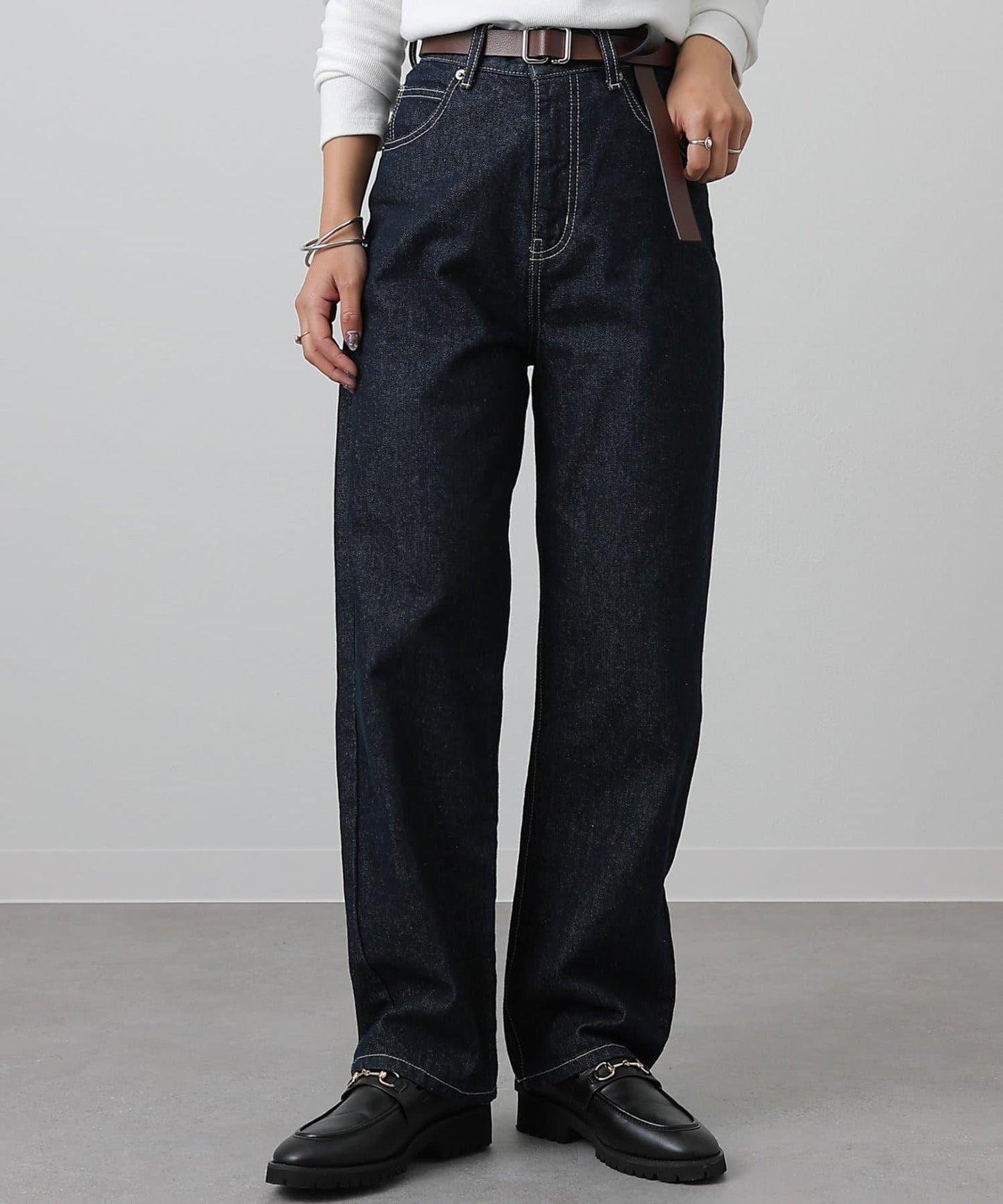 【S~L尺碼展開】直筒牛仔褲